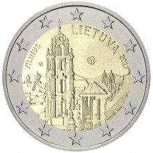 Lietuva 2017 2 euro proginė moneta - Vilnius