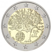 Portugalija 2007 2 eurų proginė moneta - Pirmininkavimas ES tarybai
