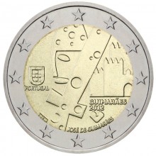 Portugalija 2012 2 eurai proginė moneta - Gimarainsas Europos kultūros sostinė