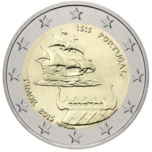 Portugalija 2015 2 euro proginė moneta - Ryšių su Timoru 500-metis