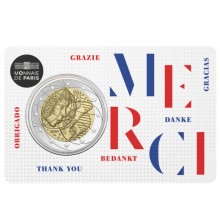 France 2020 2 euro coincard - Medical Research (BU)