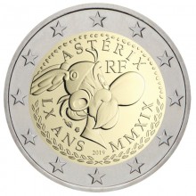 Prancūzija 2019 2 euro proginė moneta kortelėje - 60 metų Asteriksui (BU)
