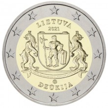 Lietuva 2021 2 euro proginė moneta - Dzūkija