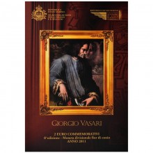 San Marino 2011 2 euro - 500th Birthday of Giorgio Vasari (BU)