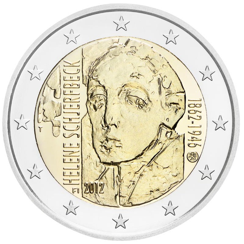 Finland 2012 2 euro Helene Schjerfbeck