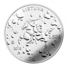 Lithuania 2018 1.5 euro coin - Joninės (Rasos)