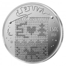 Lithuania 2021 1.5 euro coin - The fairy tale ''Eglė - Queen of Serpents''