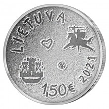 Lithuania 2021 1.5 euro coin - Sea Festival