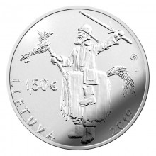 Lietuva 2019 1.5 euro moneta - Užgavėnės