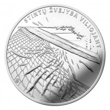 Lietuva 2019 1.5 euro moneta - Stintų žvejyba viliojant