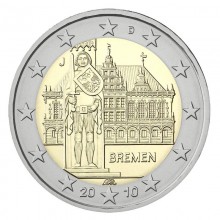 Germany 2010 2 euro coin - Bremen