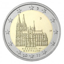 Germany 2011 2 euro coin - Northrhine - Westphalia