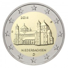 Vokietija 2014 2 euro proginė moneta - Žemutinė Saksonija
