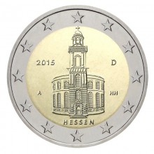 Germany 2015 2 euro coin- Hessen