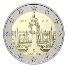 Germany 2016 2 euro coin - Saxony