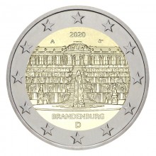 Germany 2020 2 euro coin - Brandenburg