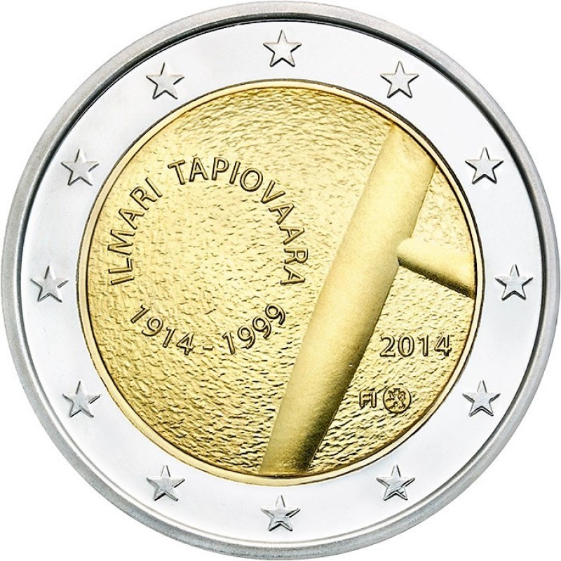 Finland 2014 2 euro - 100th anniversary of the birth of  Ilmari Tapiovaara