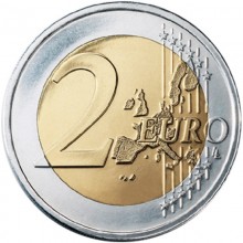 Monaco 2001 2 euro coin