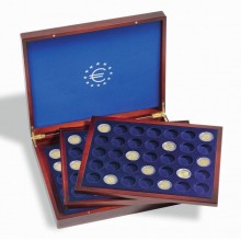 Voltera Trio De Luxe 3 padėklų dėžutė 2 eurų monetoms