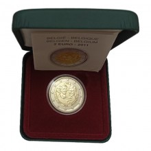 Belgija 2011 2 euro proginė moneta dėžutėje - Tarptautinė moters diena (proof)