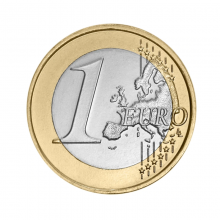 San Marinas 2021 1 euro nacionalinė moneta
