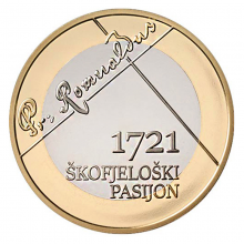 Slovenia 2021 3 euro coin - 300th anniversary of the Škofja Loka Passion