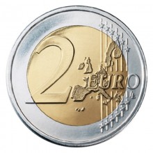 Germany 2007 2 euro coin face value