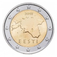 Estija 2018 2 eurų nacionalinė moneta