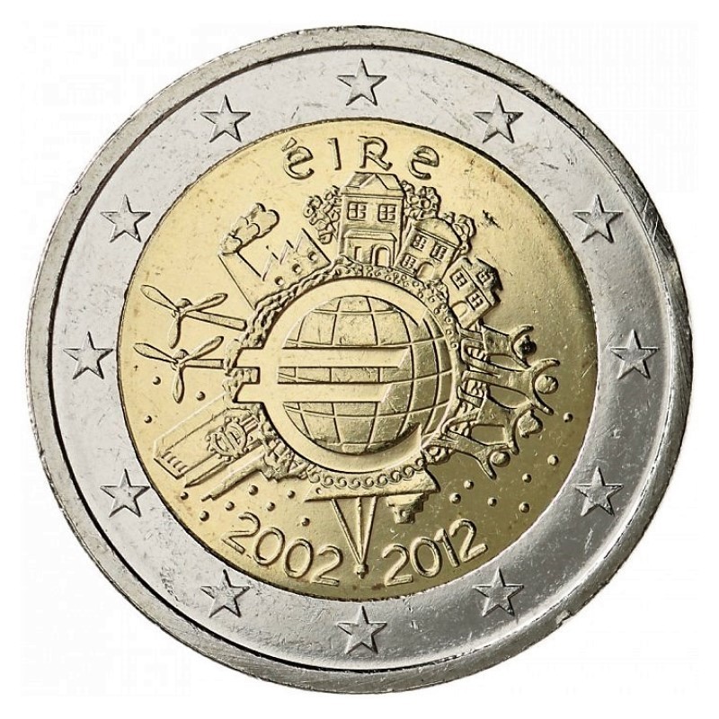 Ireland 2012 2 euro - TYE