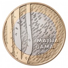 Slovenia 2022 3 euro coin - Matija Jama