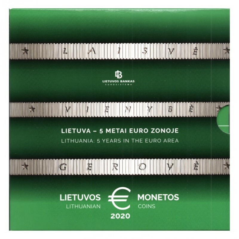 Lietuva 2020 euro monetų rinkinys