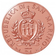 San Marino 2021 5 euro coin - Victory in freestyle wrestling in Tokyo (BU)