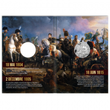 France 2021 10 euro silver coin Napoleon Bonapart coincard