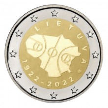 Lietuva 2022 2 eurai - Krepšinis