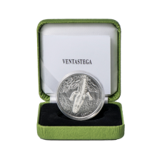 Latvia 2020 5 euro silver coin - Ventastega in box