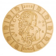 San Marino 2019 5 euro coin - Virgo