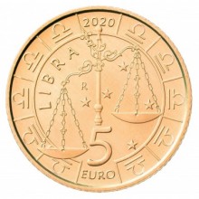 San Marino 2020 5 euro coin - Libra (obverse)