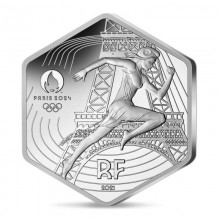 Prancūzija 2021 10 eurų sidabrinė moneta - Mariana aversas