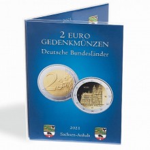 Collectors card for 2 euro coin - Saxony - Anhalt