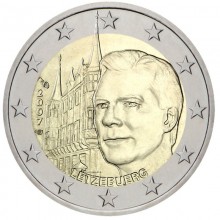 Liuksemburgas 2007 2 euro proginė moneta - Didžiojo kunigaikščio rūmai