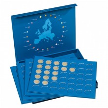 Leuhtturm Presso coin case for 168 2 euro coins