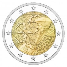 Austria 2022 2 euro coin - Erasmus programme