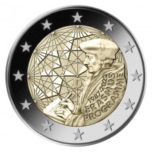 Germany 2022 2 euro coin - Erasmus programme