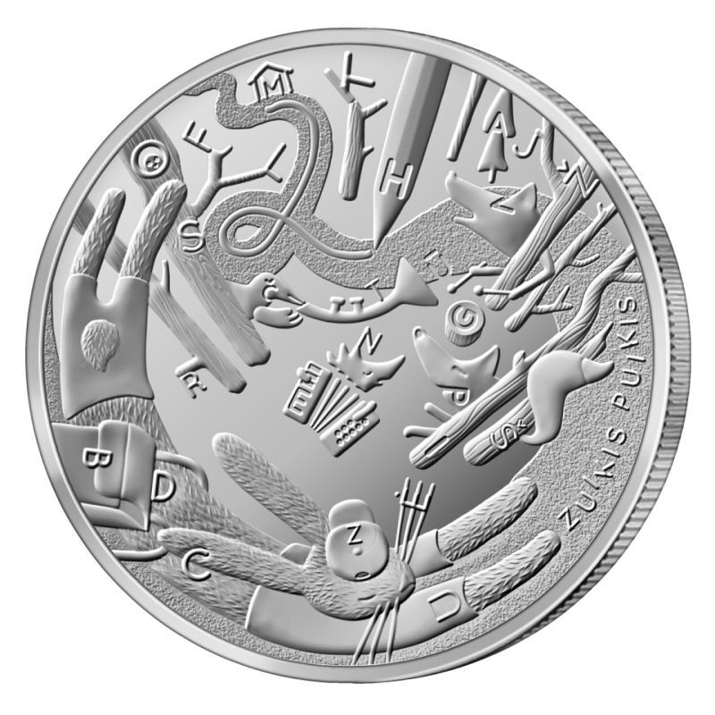 Lithuania 2022 1.5 euro coin - Zuikis Puikis obverse
