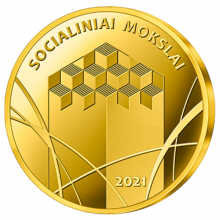 Lithuania 2021 5 euro gold coin - Social Sciences (obverse)