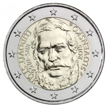 Slovakija 2015 2 eurų proginė moneta - Ludovit Štur gimimo 200-metis