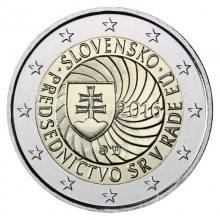 Slovakija 2016 2 euro proginė moneta - Pirmininkavimas ES Tarybai