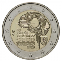 Slovakija 2020 2 euro proginė moneta - EBPO (OECD)