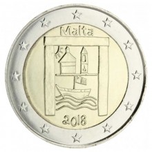 Malta 2018 2 euro coin - Cultural Heritage