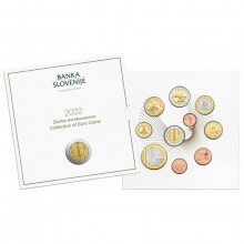 Slovenia 2022 euro coins set with 2 euro and 3 euro coins(BU)
